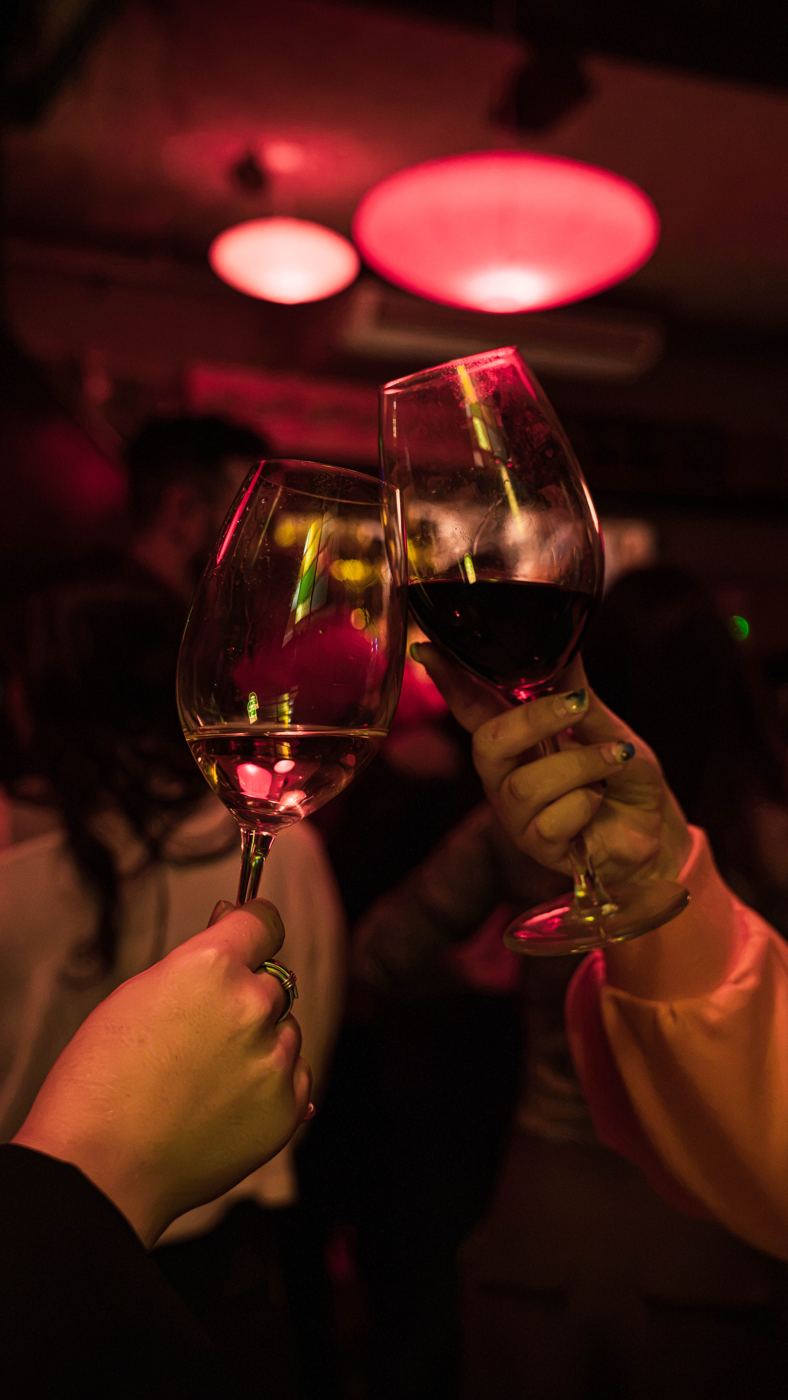 Brindis con copas